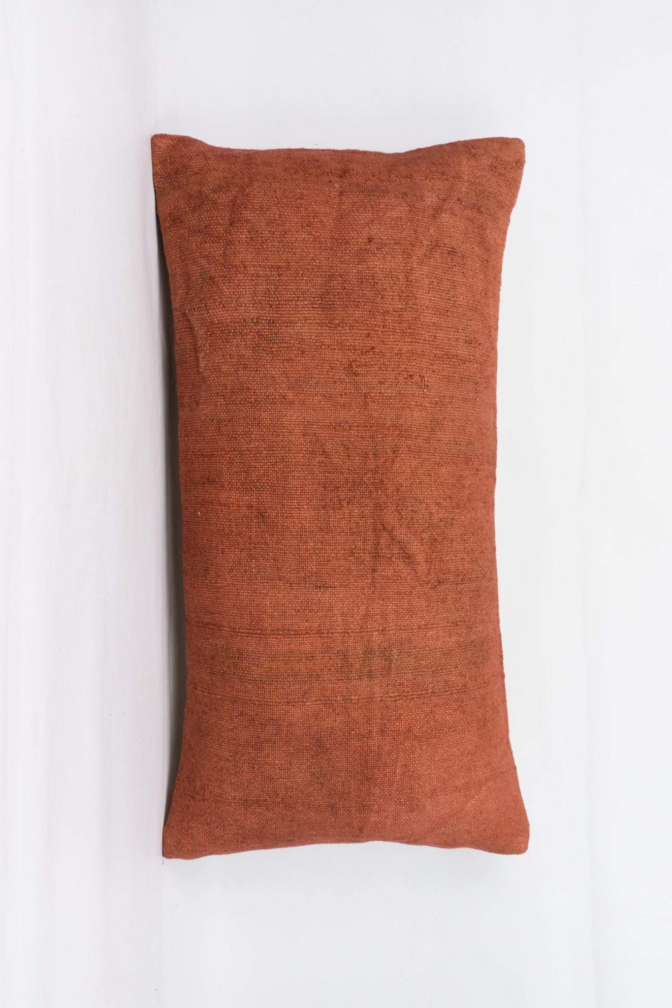 Plain Brown Kilim Pillow Cover 12x24 4192 - kilimpillowstore
- 1