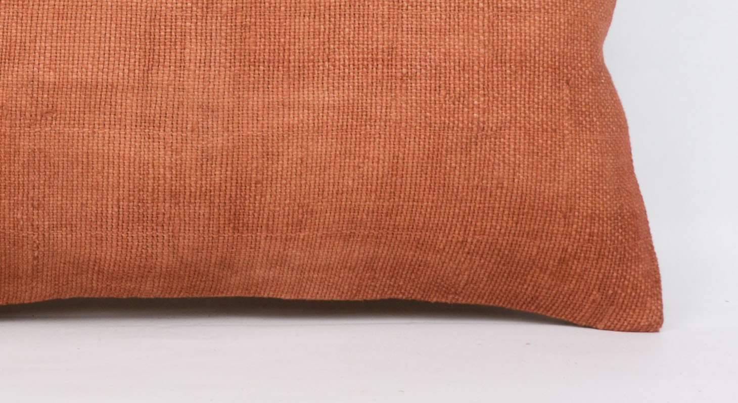Plain Brown Kilim Pillow Cover 12x24 4198 - kilimpillowstore
- 3