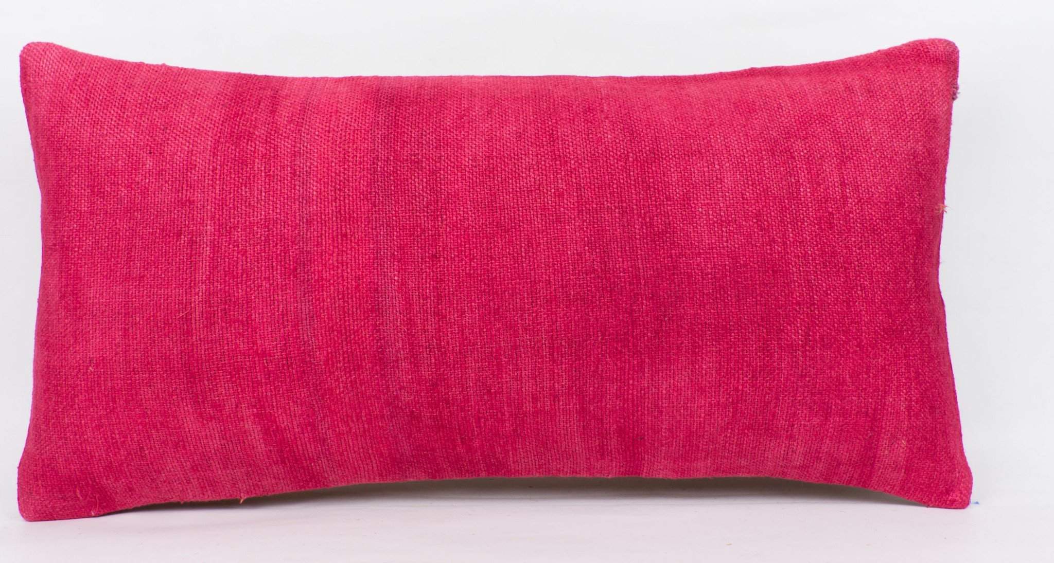 Plain Pink Kilim Pillow Cover 12x24 4132 - kilimpillowstore
- 2