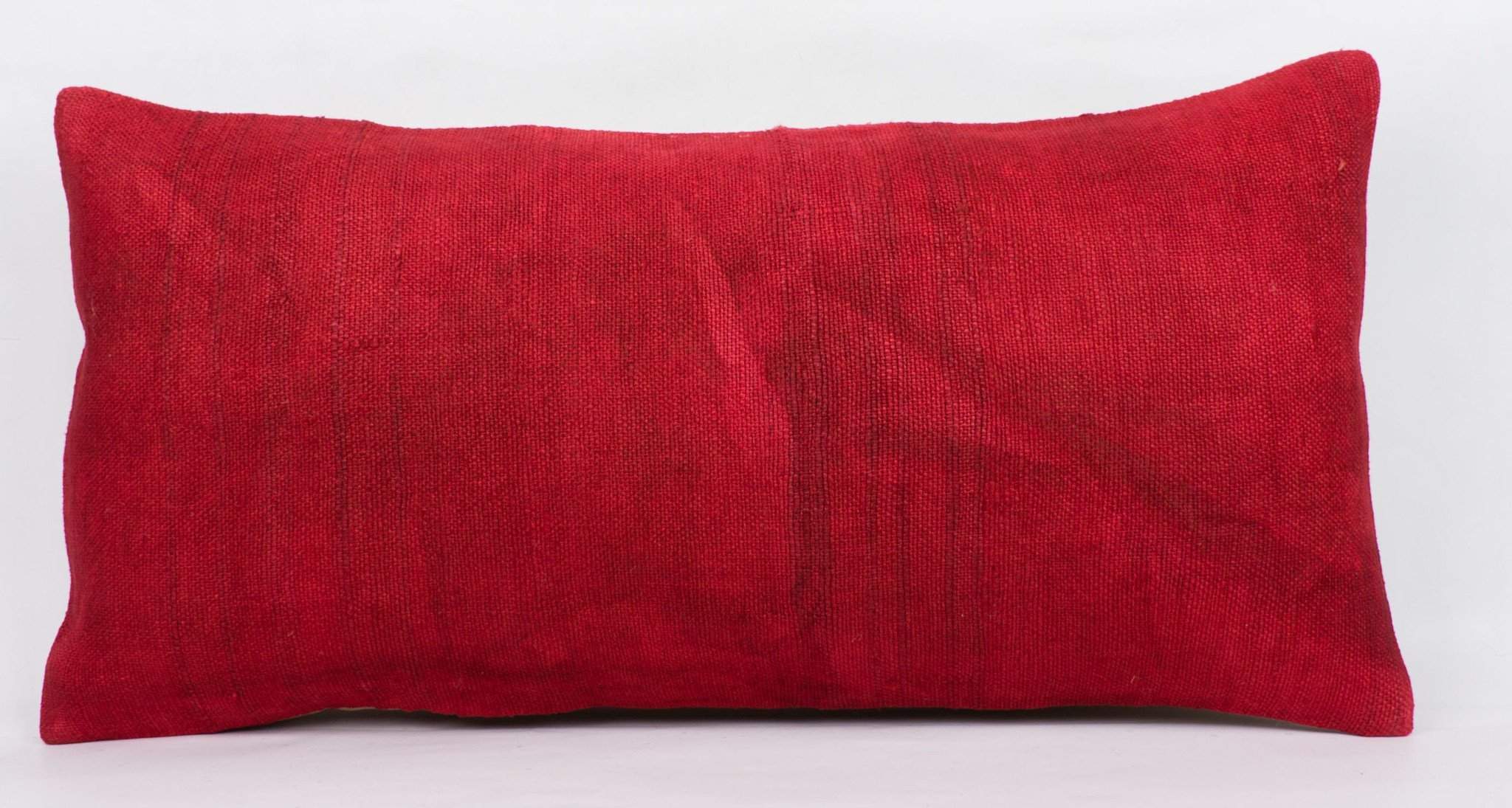 Plain Red Kilim Pillow Cover 12x24 4104 - kilimpillowstore
- 2