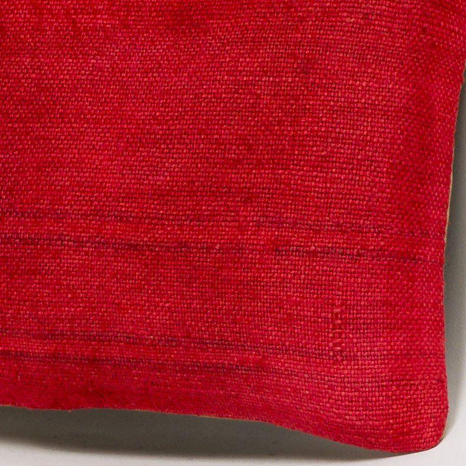 Plain Red Kilim Pillow Cover 16x16 2868 - kilimpillowstore
- 3