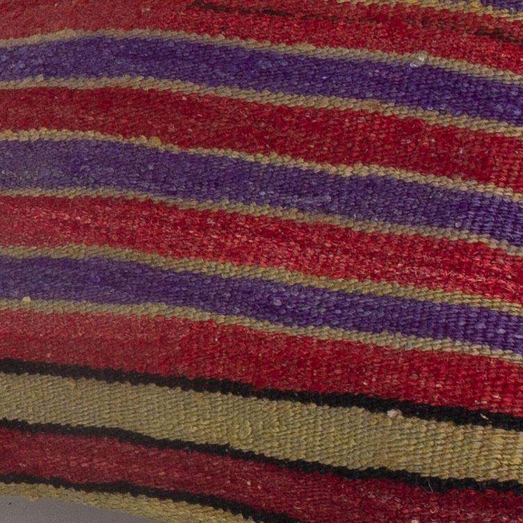 Striped_Multiple Color_Kilim Pillow Cover_16x16_A0241_6815