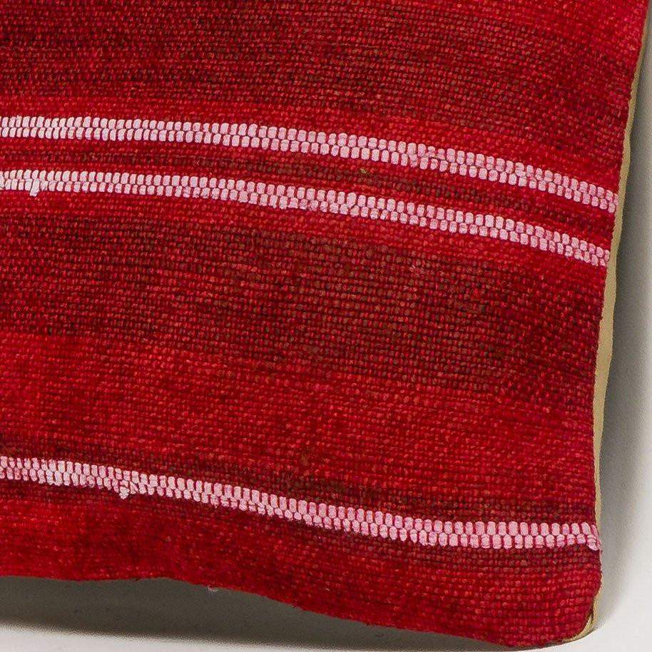 Striped Red Kilim Pillow Cover 16x16 2866 - kilimpillowstore
- 3
