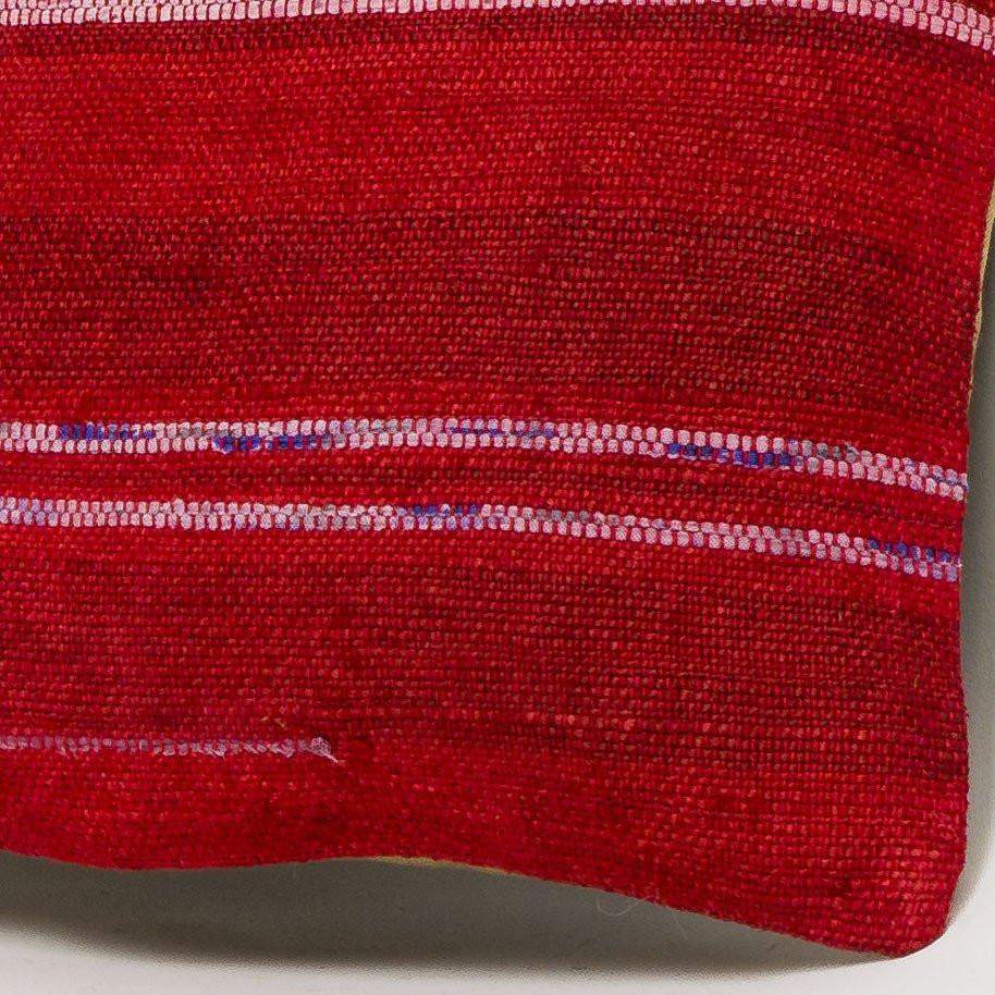 Striped Red Kilim Pillow Cover 16x16 2870 - kilimpillowstore
- 3