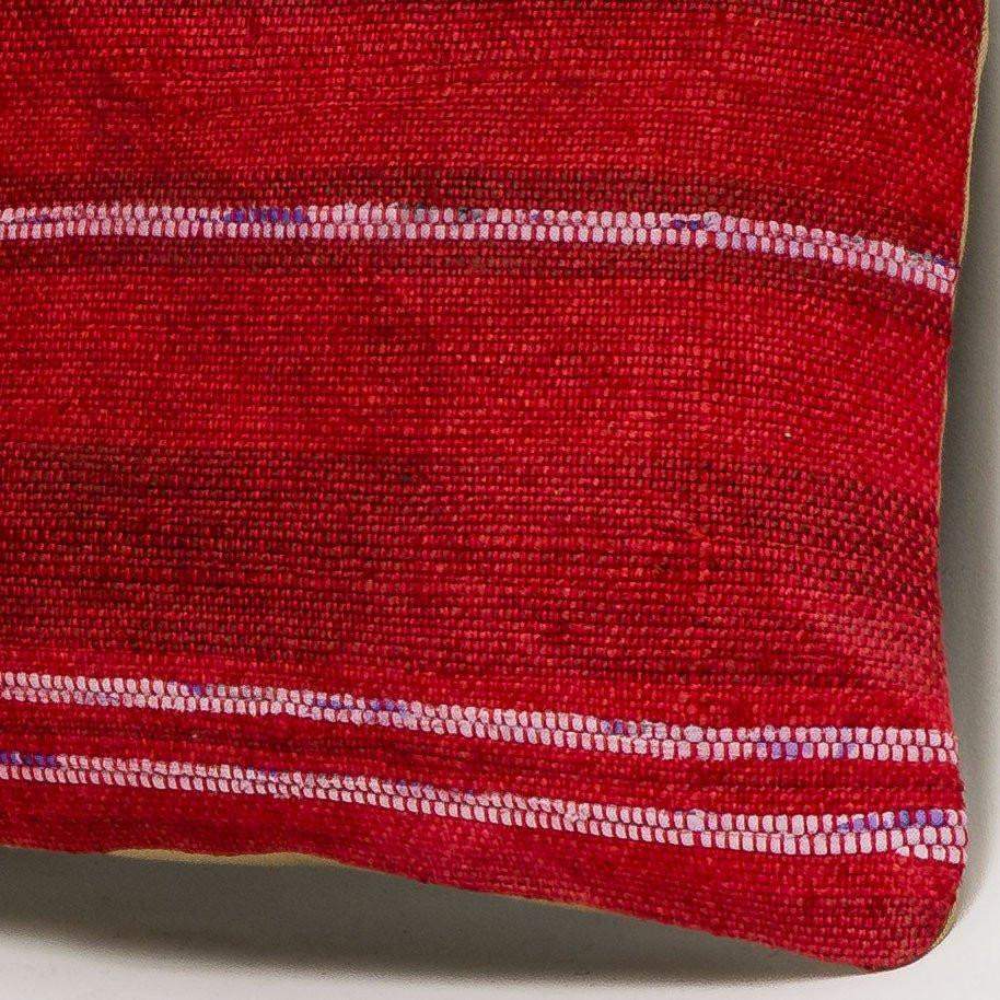 Striped Red Kilim Pillow Cover 16x16 2874 - kilimpillowstore
- 3