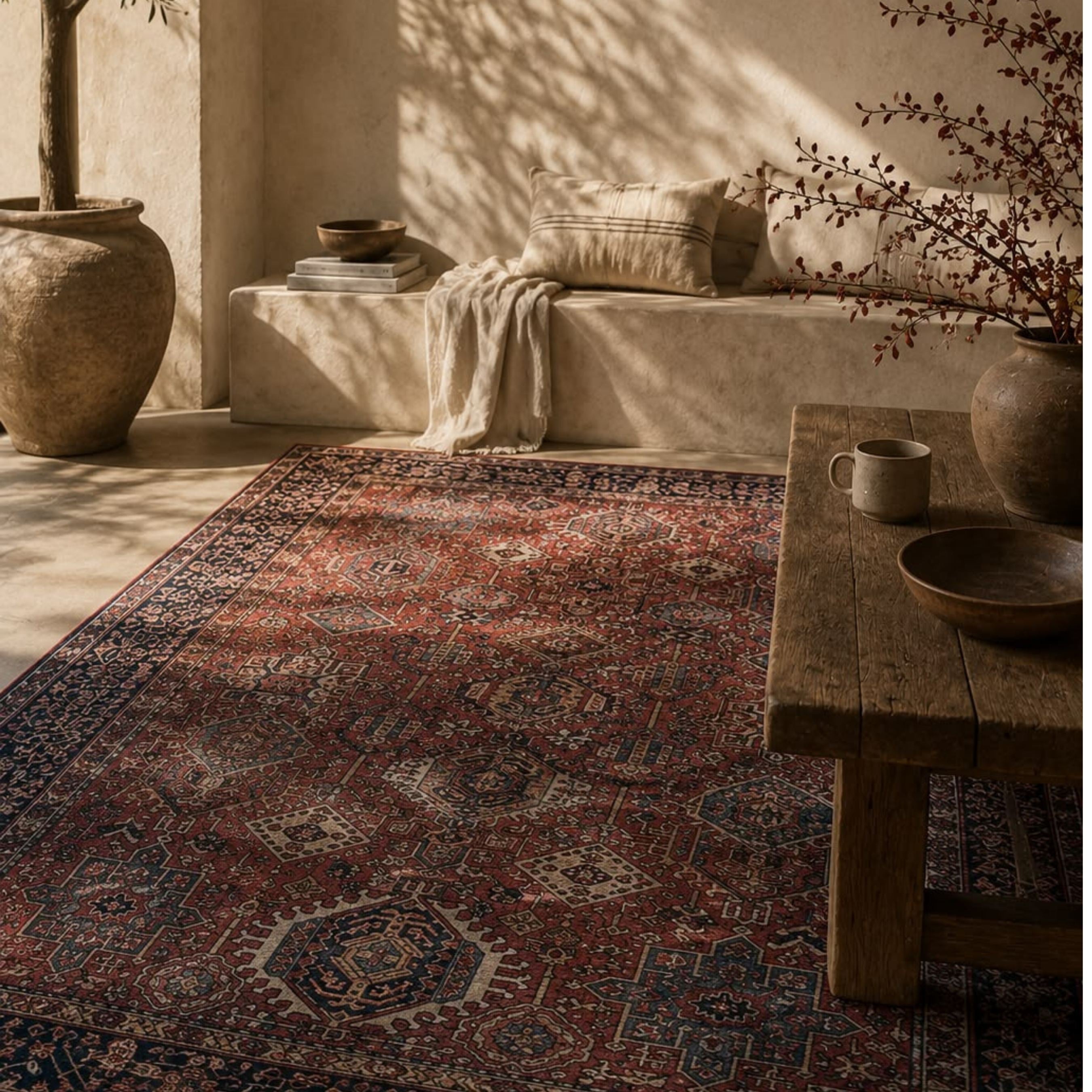 History and Characteristics of Iranian Rugs