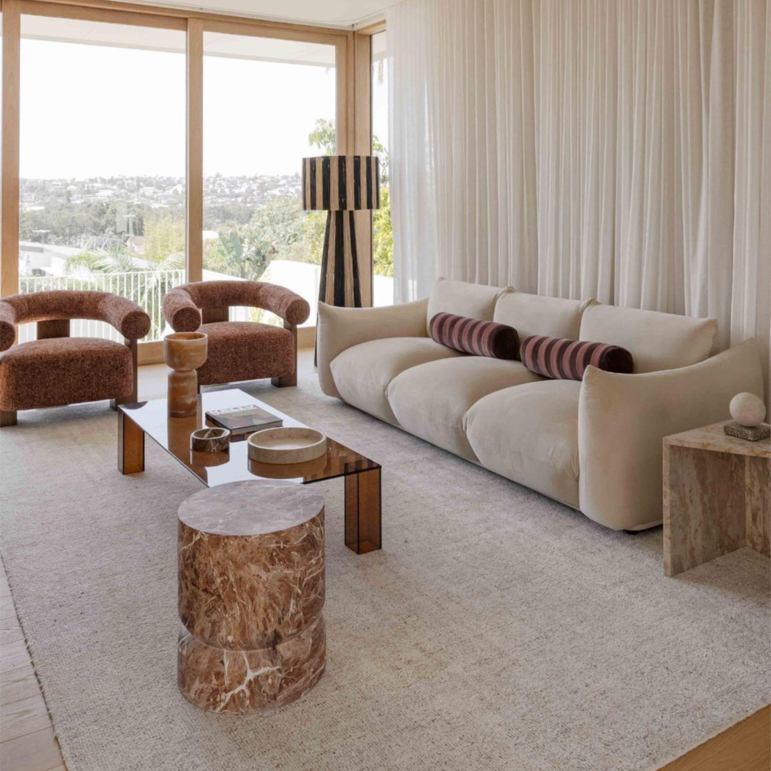 Home Decor with White Rugs