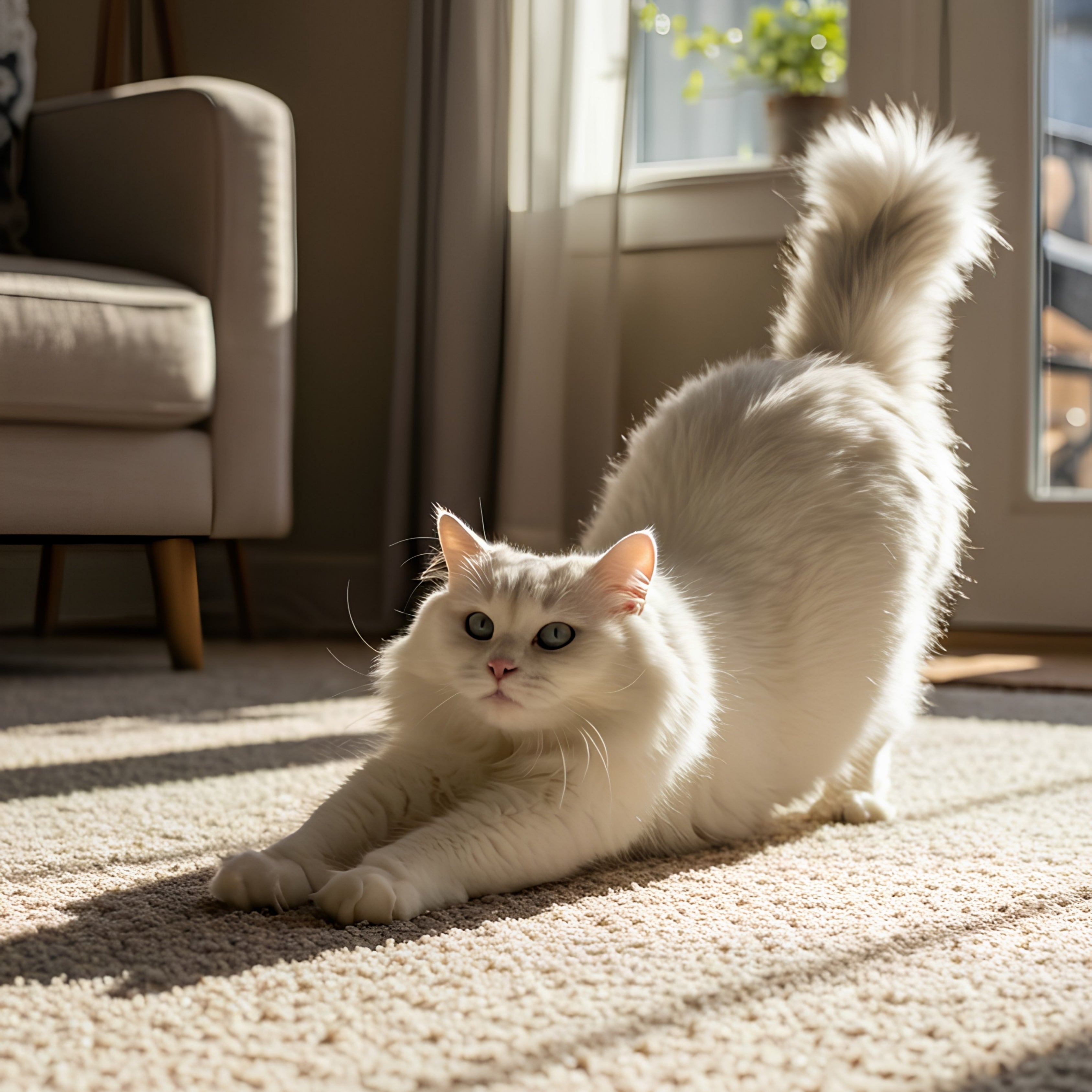 Using Rugs in a Home with Cats