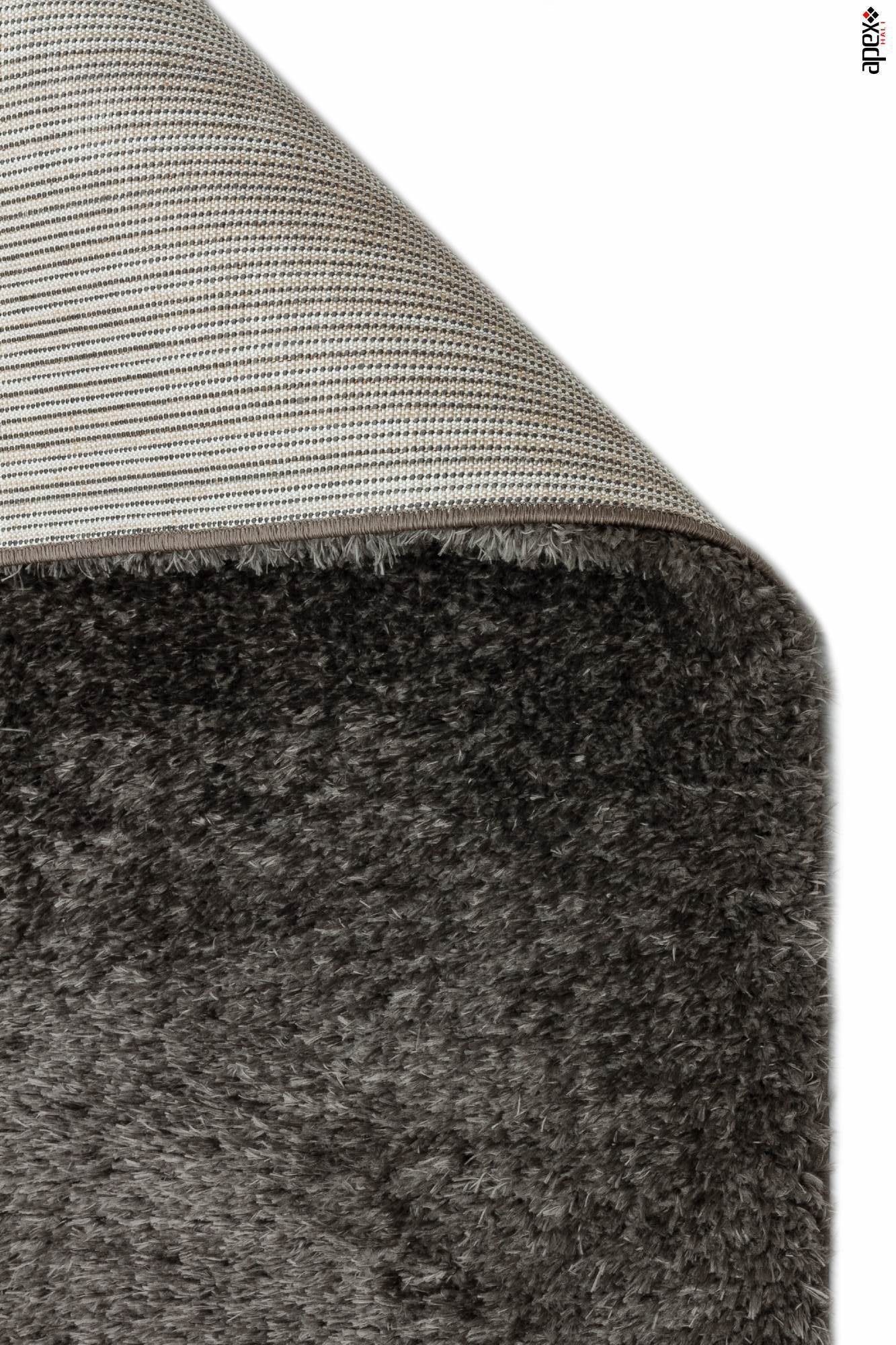 Cosy Anthracite Shaggy Thick Plush Rug 9904