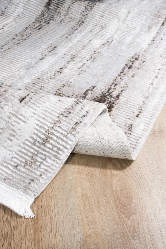 Vivaldi Mink Modern Living Room Rug 9712