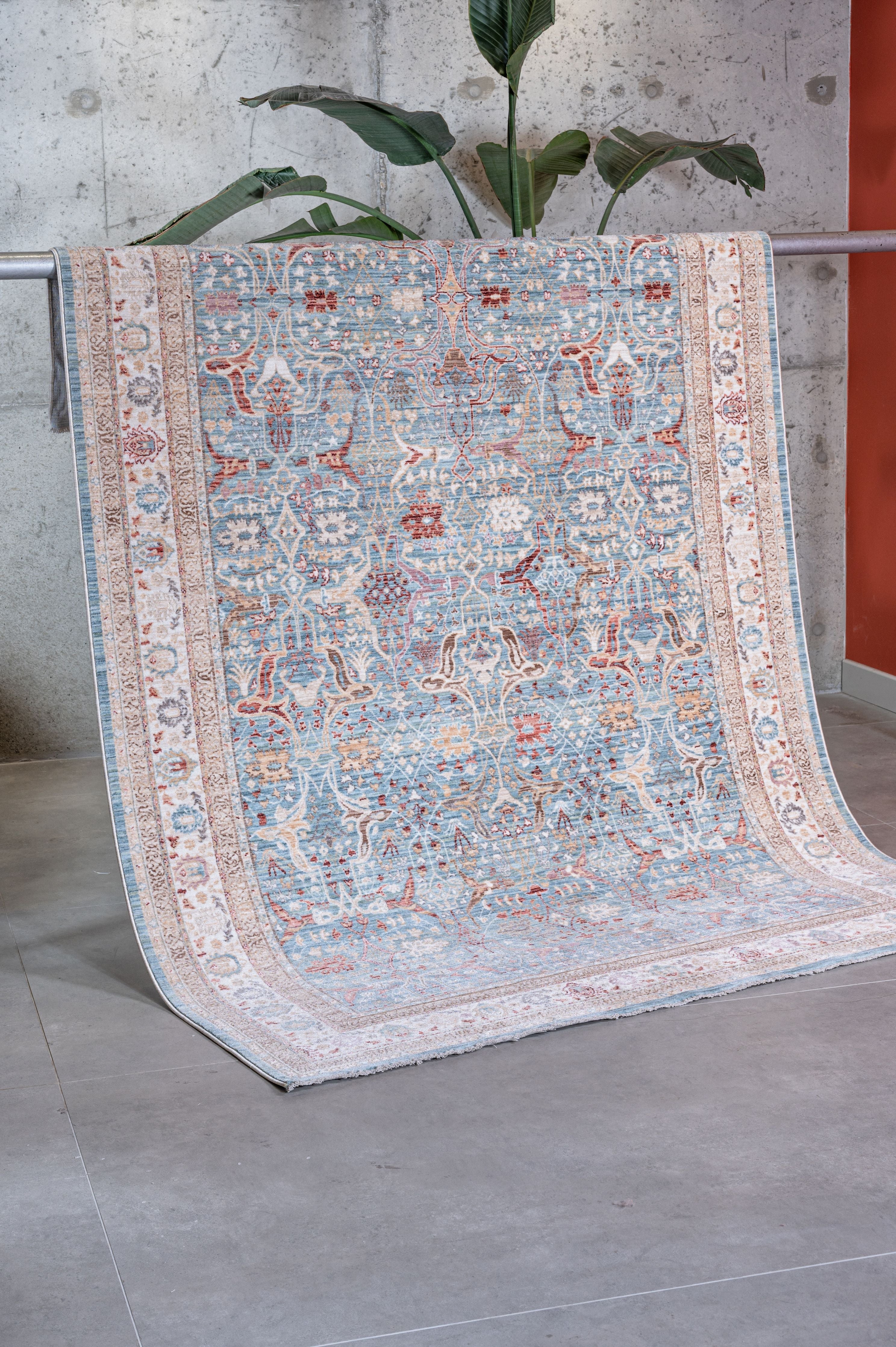 Ambiance 2932 Blue - Machine-Made Carpet