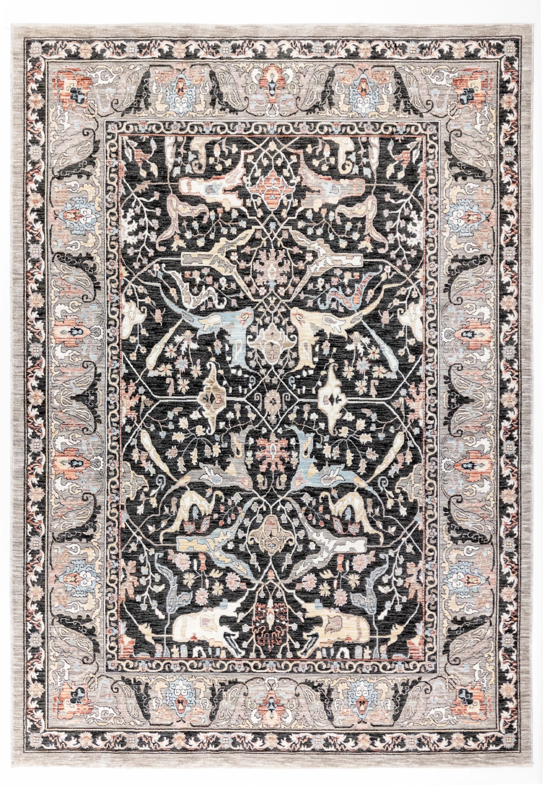 Ambiance 2971 Black - Machine-Woven Rug