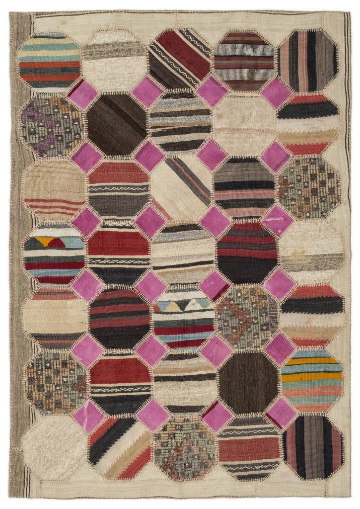 Apex Kilim Patchwork Unique Colors 11537 161 x 299 cm