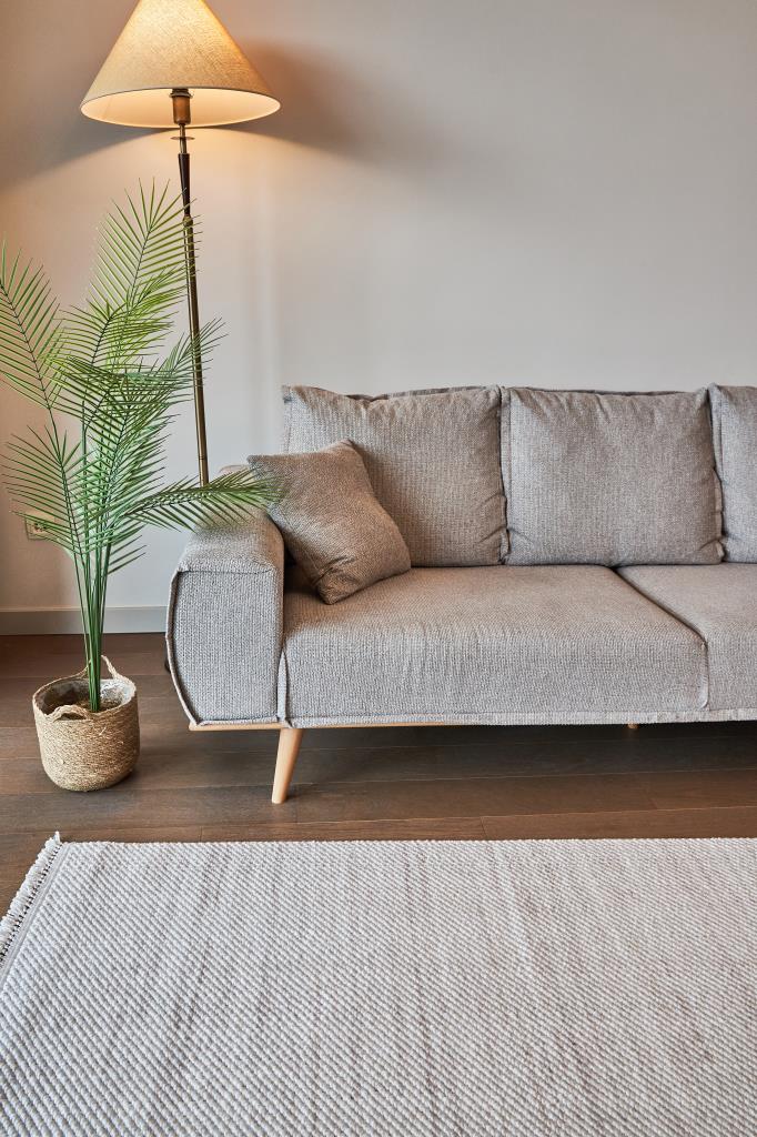 Apex Monet 2313 Light Gray Machine-Woven Rug