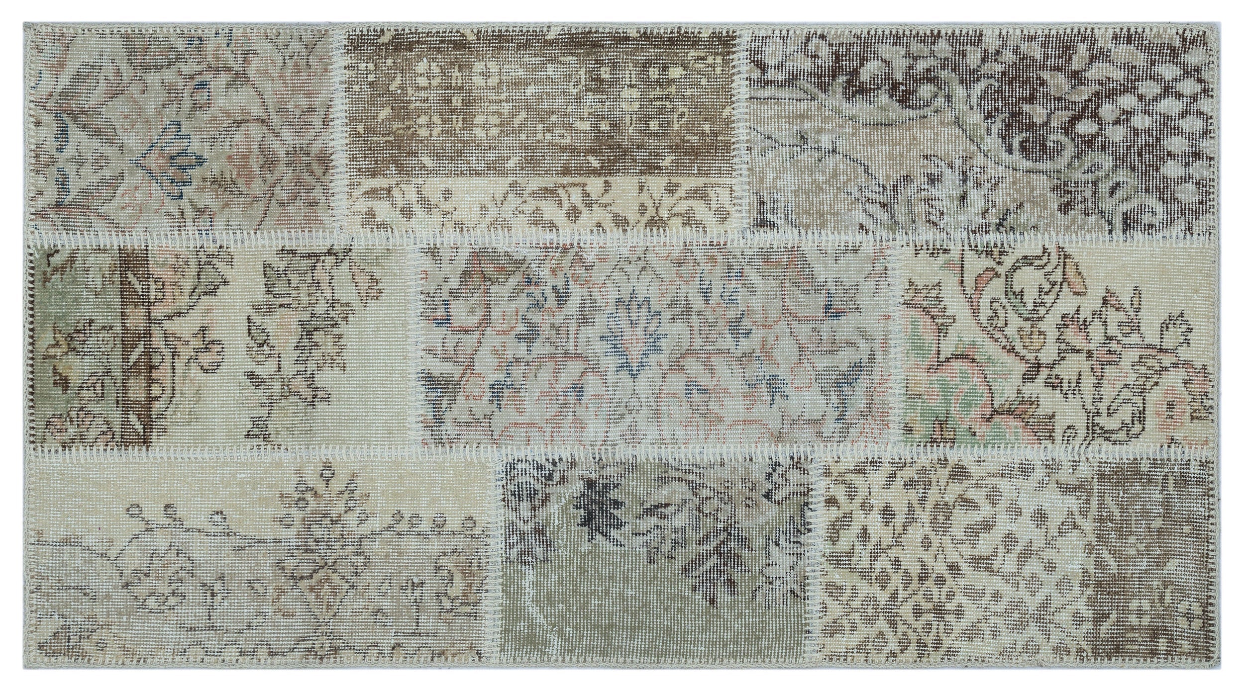 Apex Patchwork Unique Beige 26116 080 cm X 150 cm