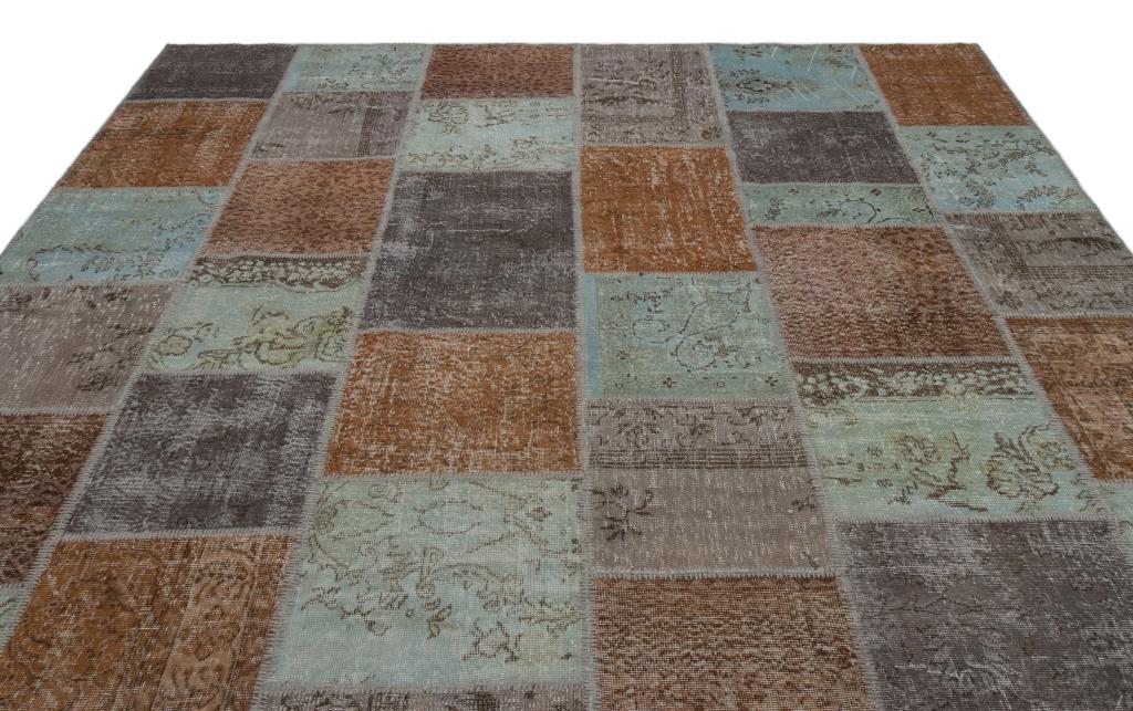Apex Patchwork Unique Grey 21845 274 cm X 365 cm