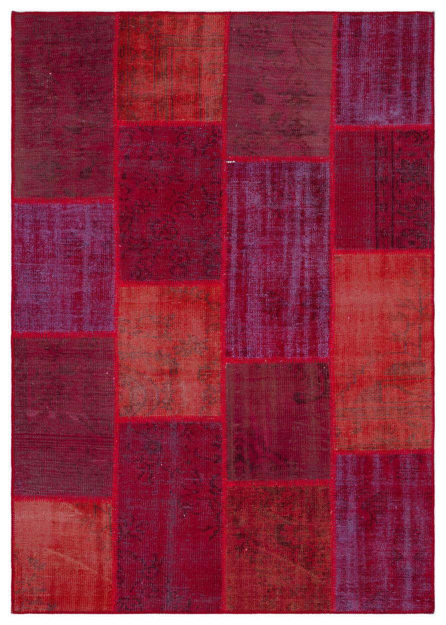 Apex Patchwork Unique Red 33922 160 cm x 230 cm