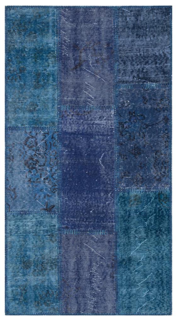 Apex Patchwork Unique Blue 31431 80 x 150 cm