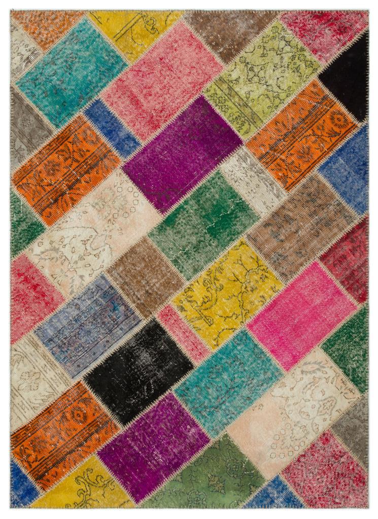 Apex Patchwork Unique Multi Natural 21990 160 x 230 cm