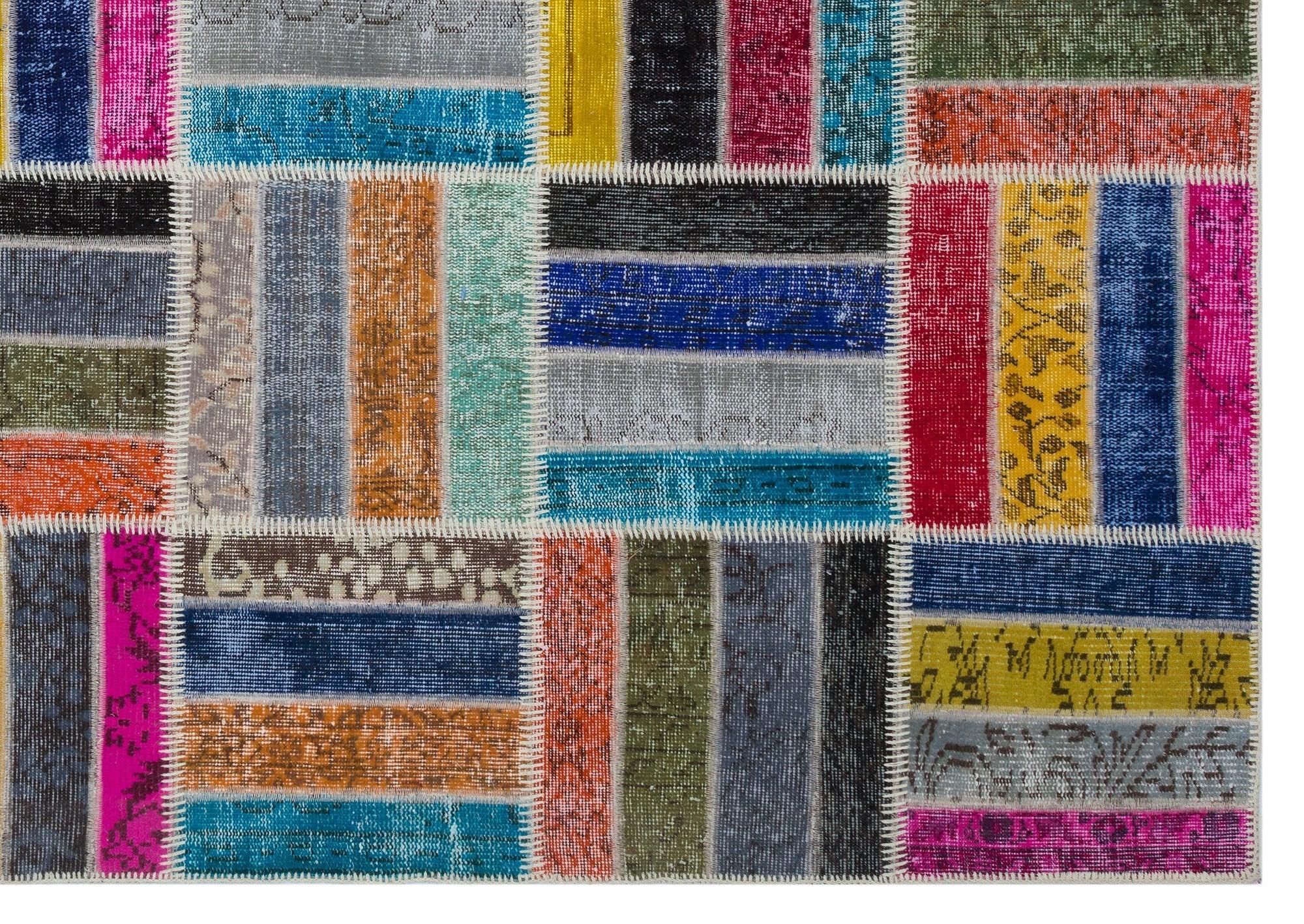 Apex Patchwork Unique Multi Natural 31316 200 cm X 280 cm