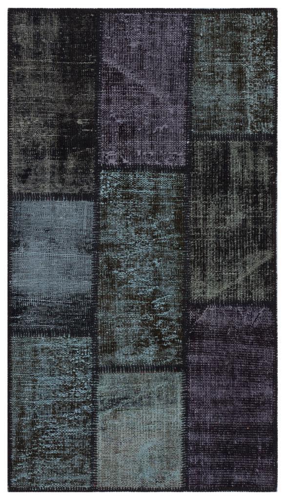 Apex patchwork unique black 31396 80 x 150 cm