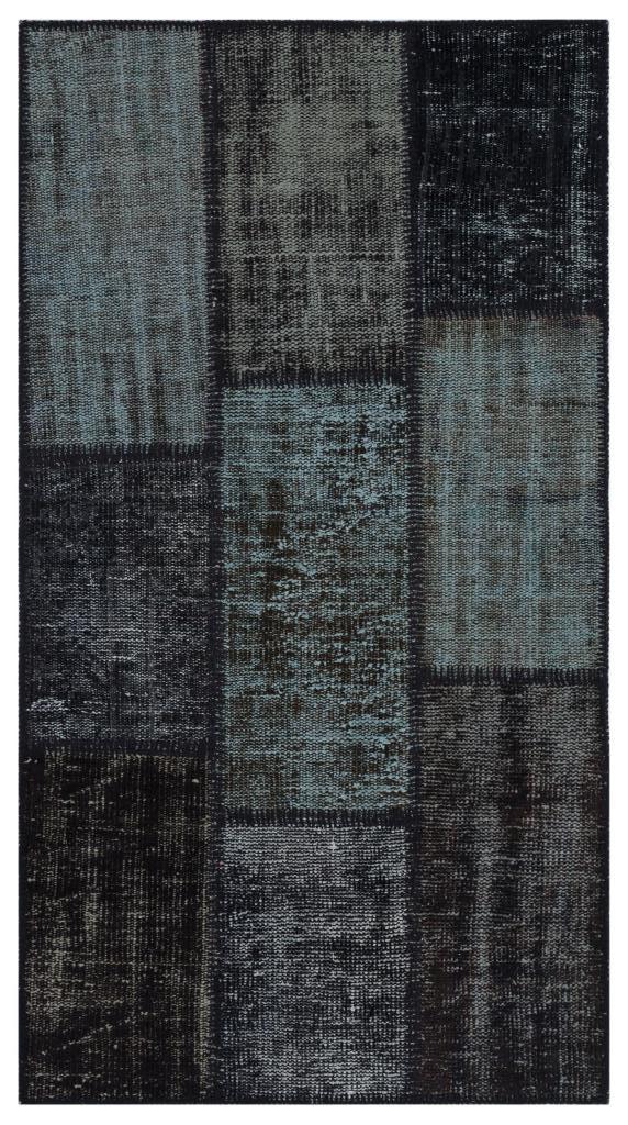 Apex patchwork unique black 31404 80 x 150 cm