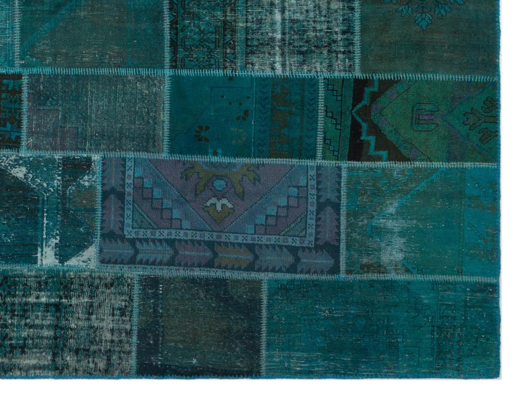 Apex Patchwork Unique Turquoise 20225 270 cm X 358 cm