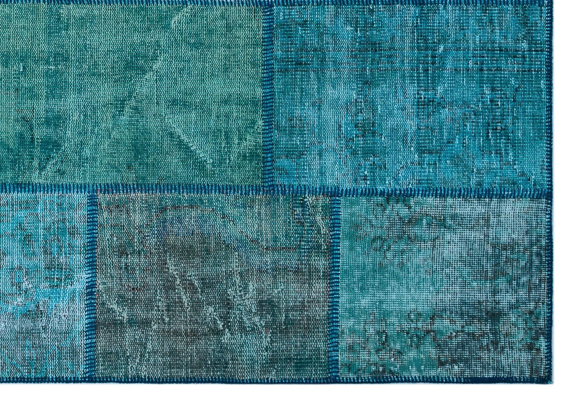Apex Patchwork Unique Turquoise 26433 160 cm X 230 cm