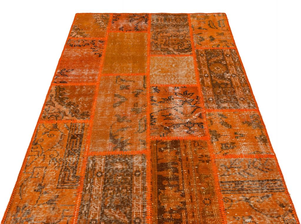 Apex Patchwork Unique Orange 36484 121 cm X 181 cm