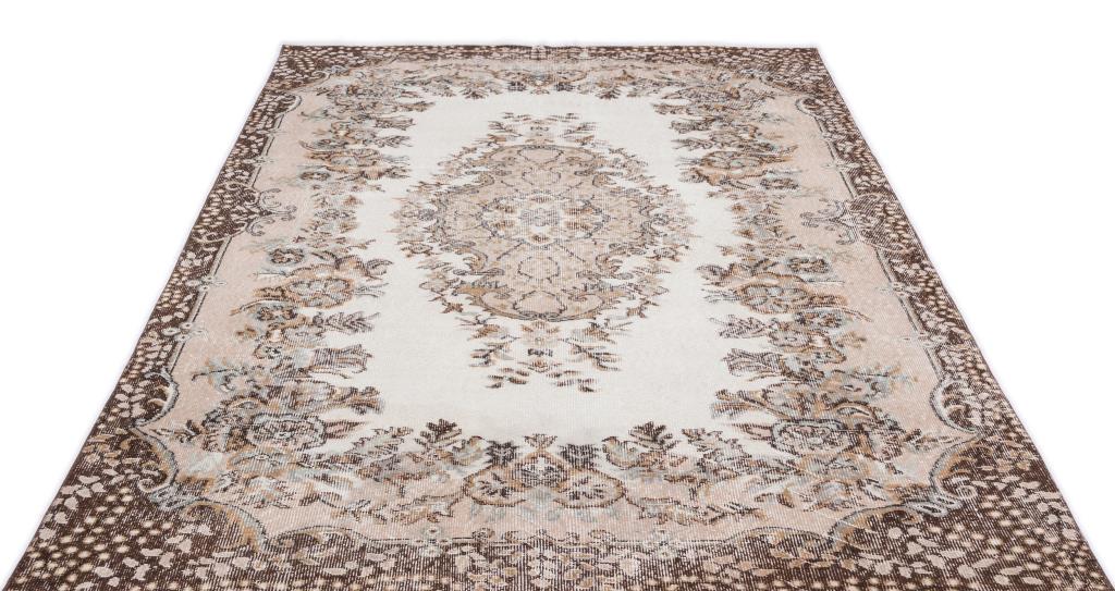Apex Vintage Carpet Beige 15579 166 x 271 cm