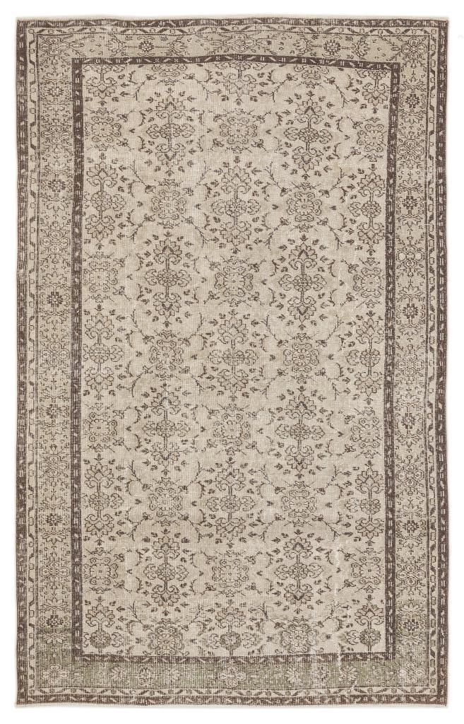 Apex Vintage Carpet Beige 7335 188 x 292 cm