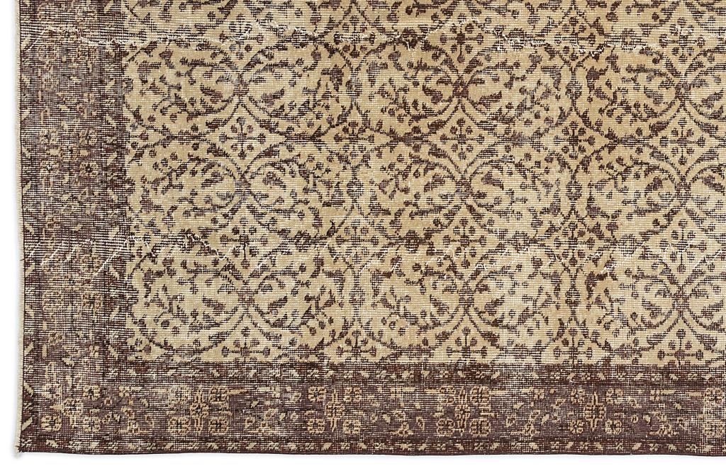 Apex Vintage Carpet Brown 9622 161 x 283 cm