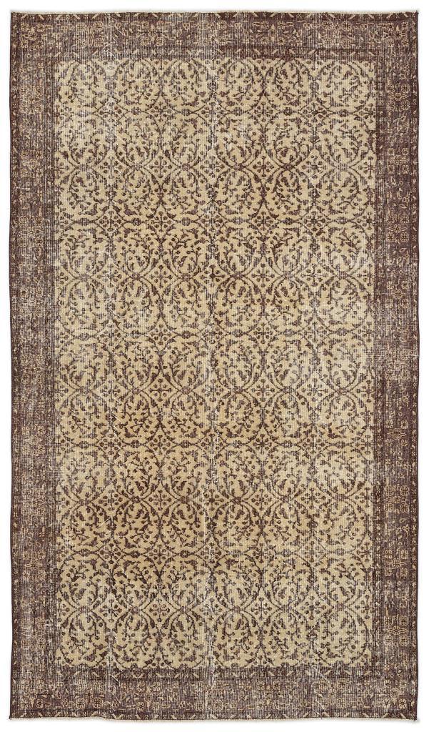 Apex Vintage Carpet Brown 9622 161 x 283 cm