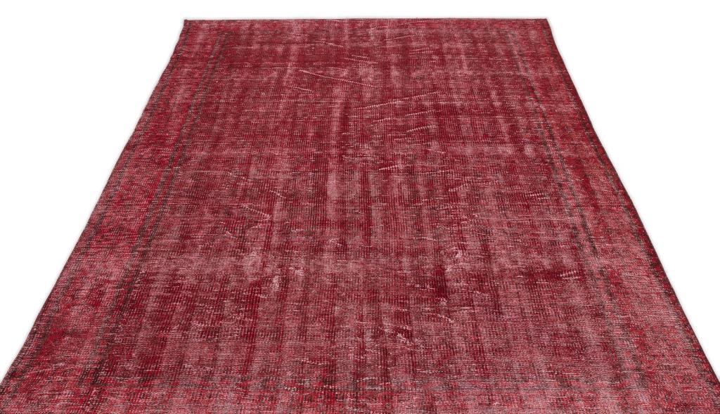 Apex Vintage Carpet Red 13631 175 x 301 cm