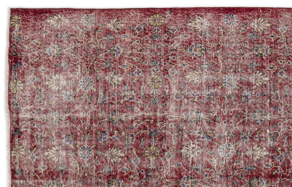 Apex Vintage Carpet Red 14017 175 x 268 cm