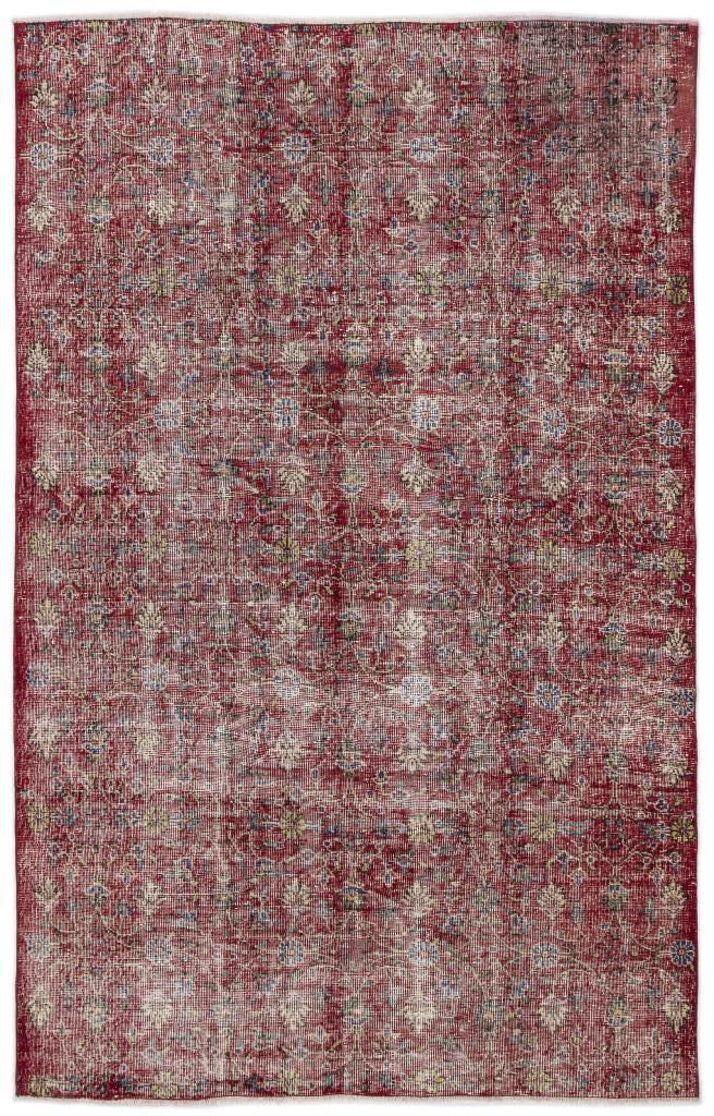 Apex Vintage Carpet Red 14017 175 x 268 cm