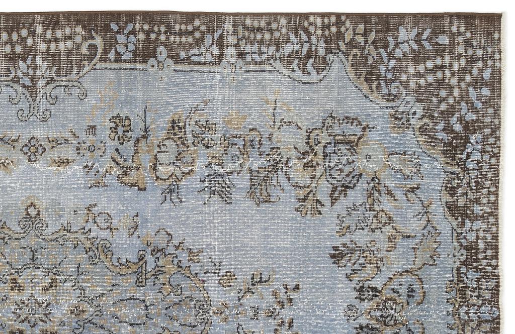 Apex Vintage Carpet Blue 12422 168 x 291 cm