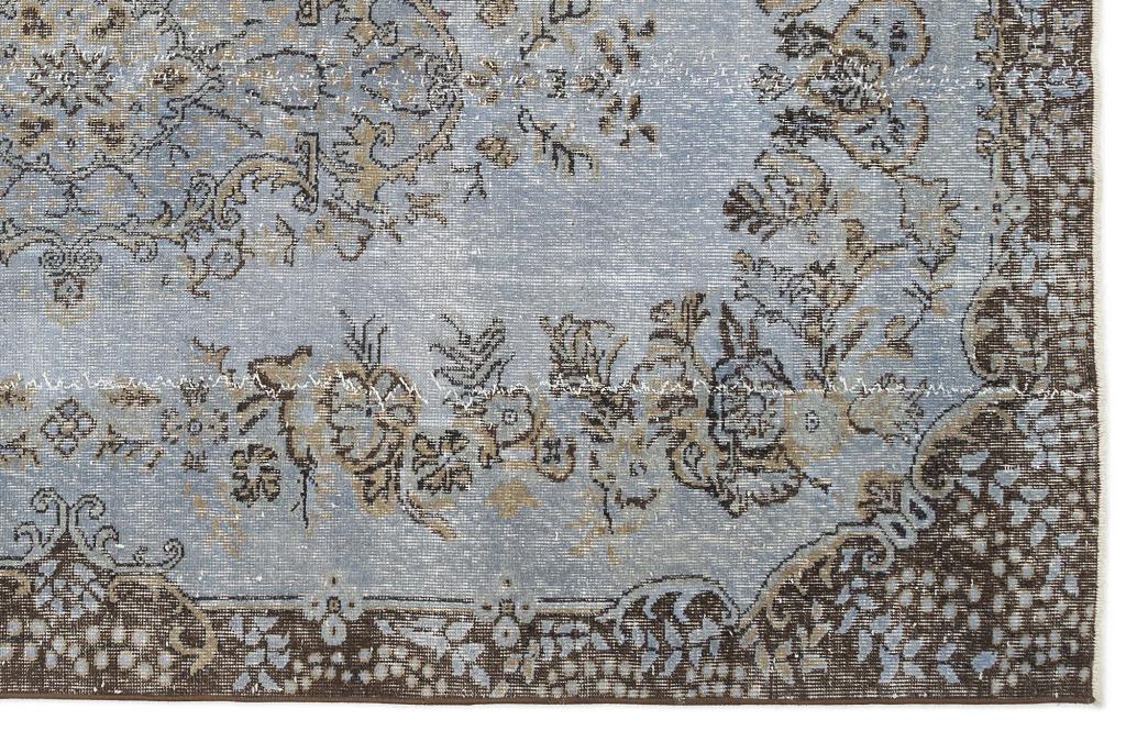 Apex Vintage Carpet Blue 12422 168 x 291 cm