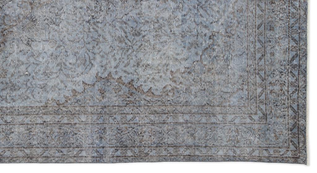 Apex Vintage Carpet Blue 13706 164 x 312 cm