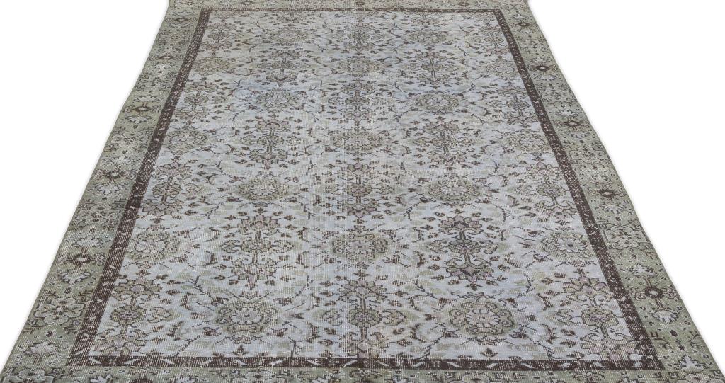 Apex Vintage Carpet Blue 13772 162 x 290 cm