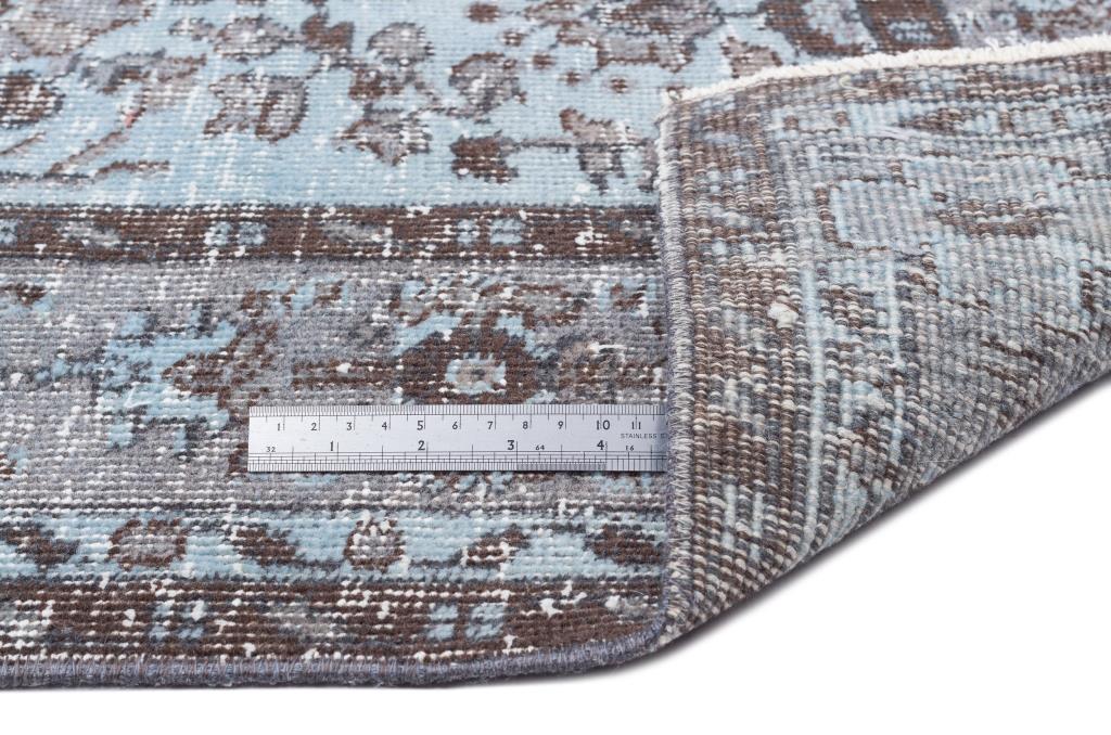 Apex Vintage Carpet Blue 16343 167 x 302 cm