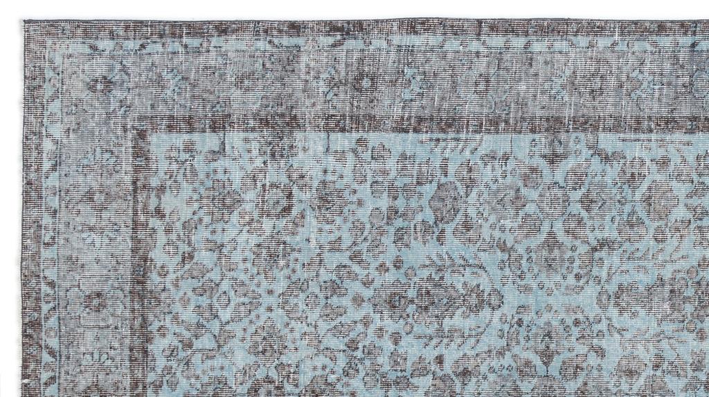Apex Vintage Carpet Blue 16343 167 x 302 cm