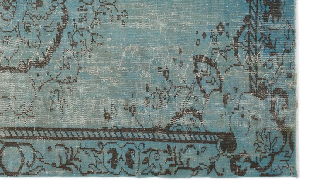 Apex Vintage Carpet Blue 19497 174 x 283 cm