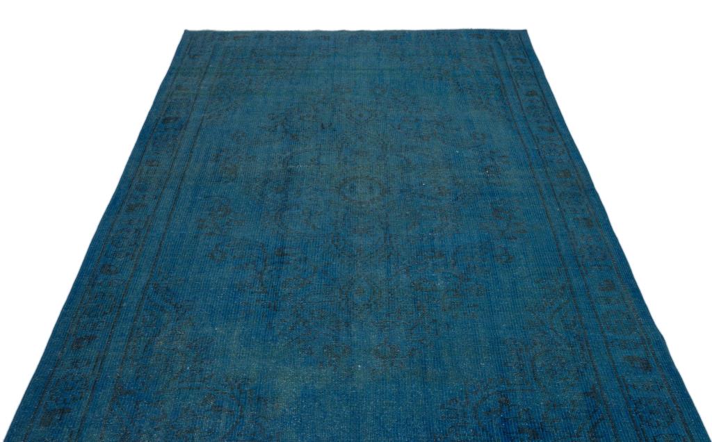 Apex Vintage Carpet Blue 23498 169 x 284 cm