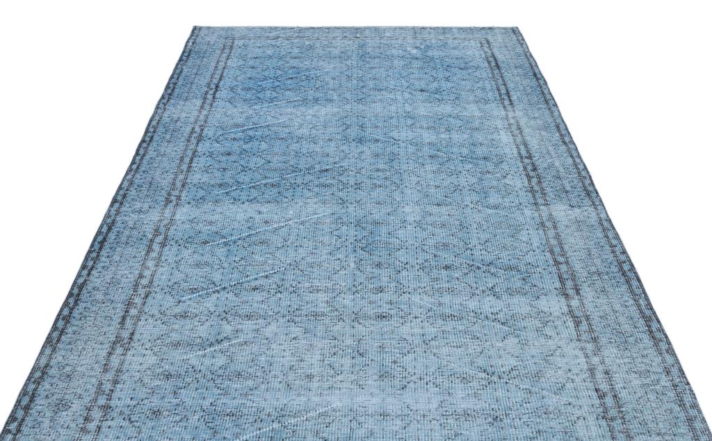 Apex Vintage Carpet Blue 23861 166 x 277 cm