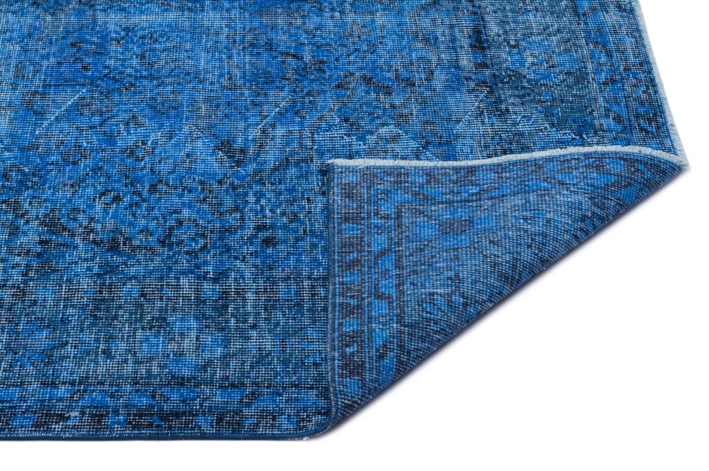 Apex Vintage Carpet Blue 23993 166 x 274 cm