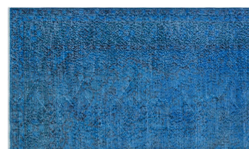 Apex Vintage Carpet Blue 23993 166 x 274 cm