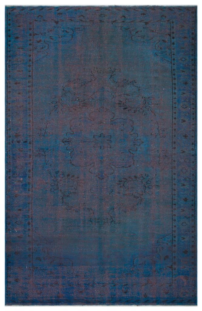 Apex Vintage Carpet Blue 24037 190 x 290 cm