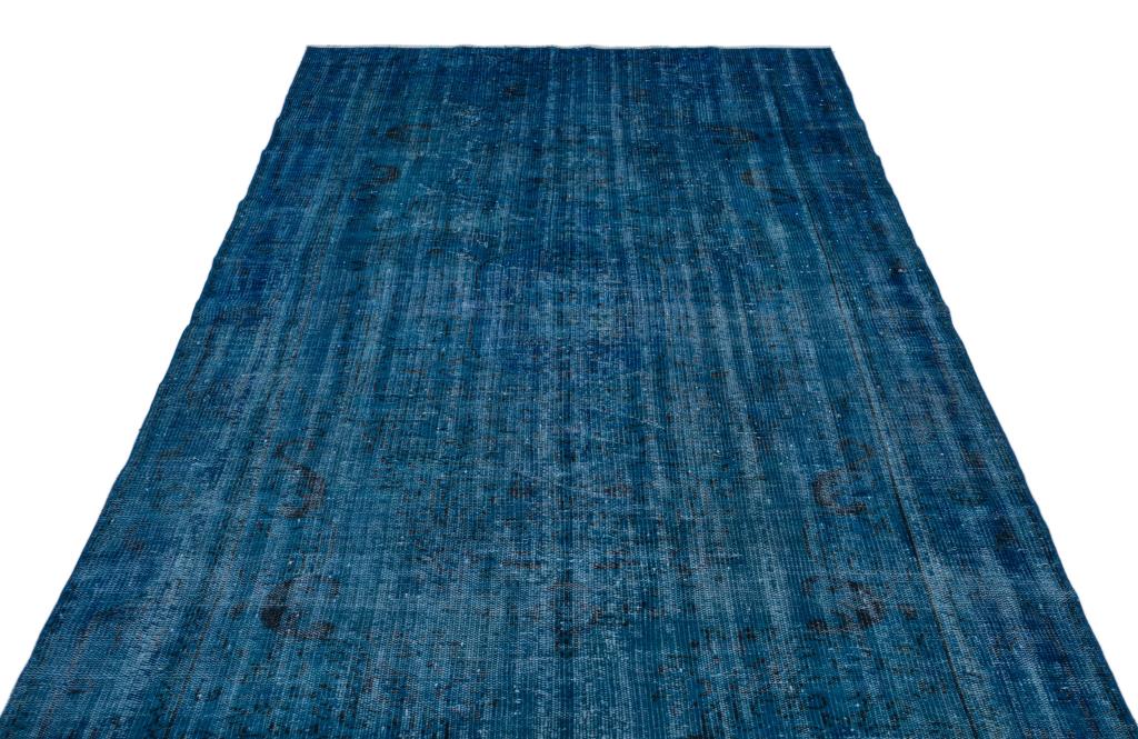 Apex Vintage Carpet Blue 25795 168 x 300 cm