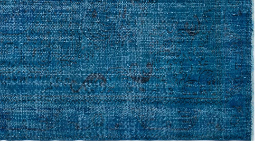 Apex Vintage Carpet Blue 25795 168 x 300 cm